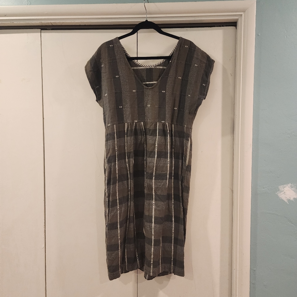 Ace & Jig classic army green dress